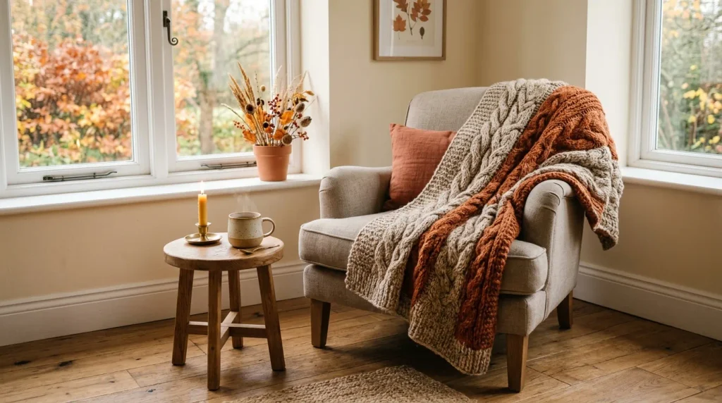 Textured Knit Throws