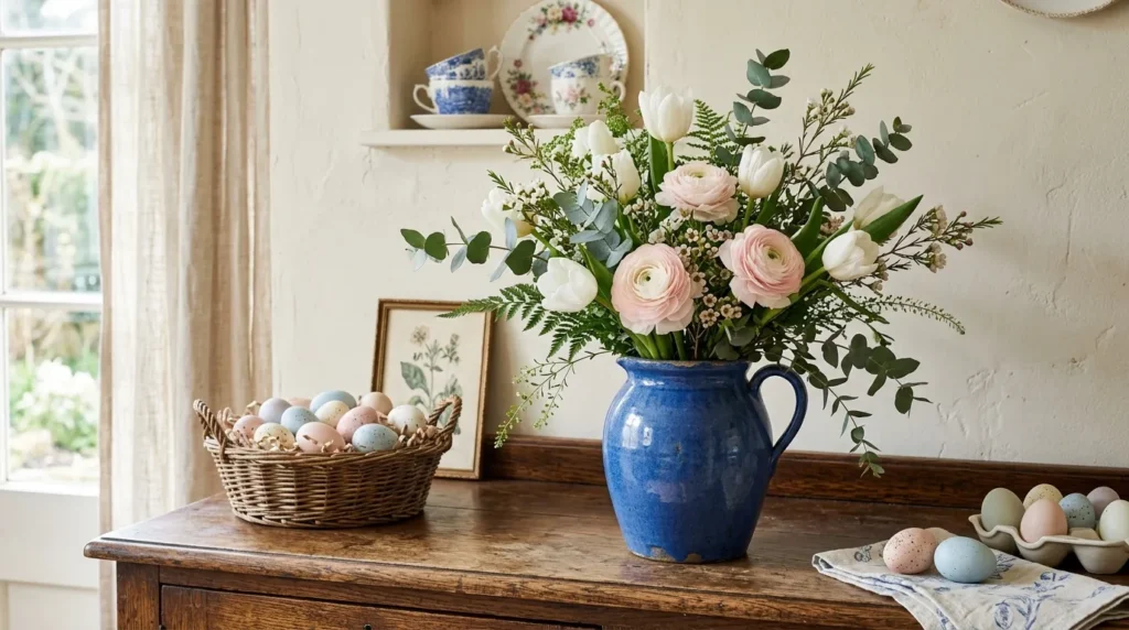 Vintage Blue Vase