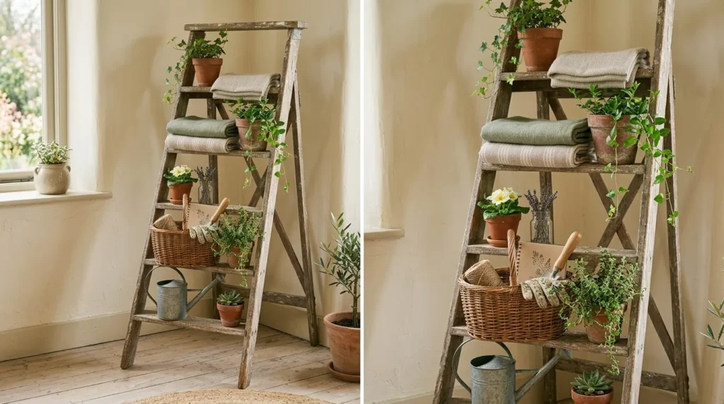 Vintage Garden Ladder