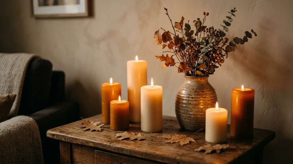 Warm Candle Clusters