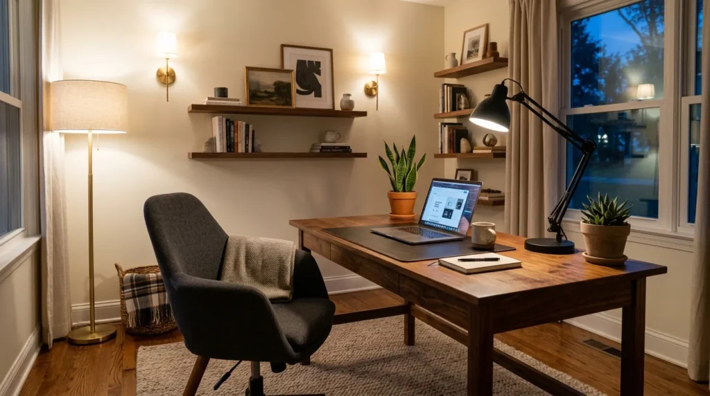 Warm Layered Lighting