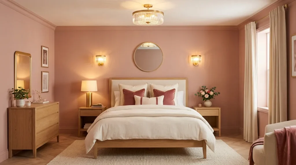 Warm Rose and Gold Palette