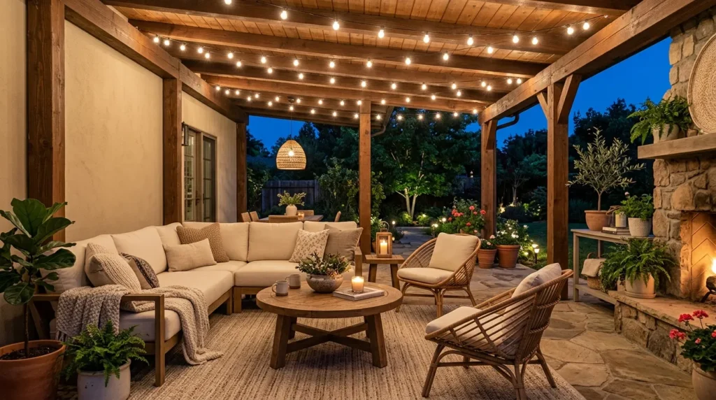 Warm String Lighting