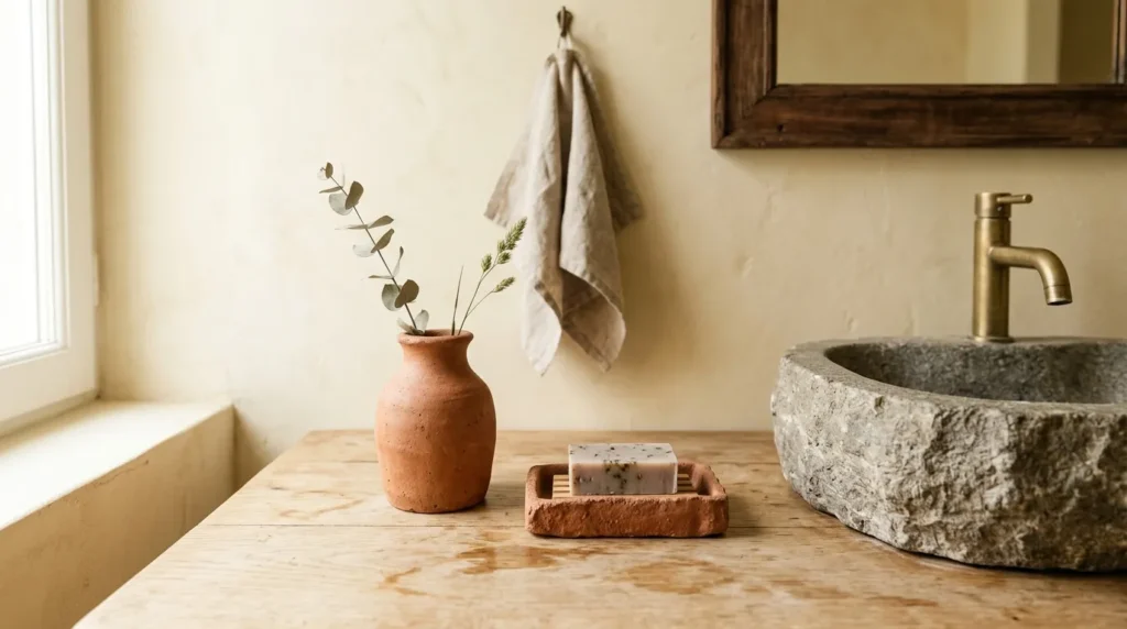 Warm Terracotta Accents