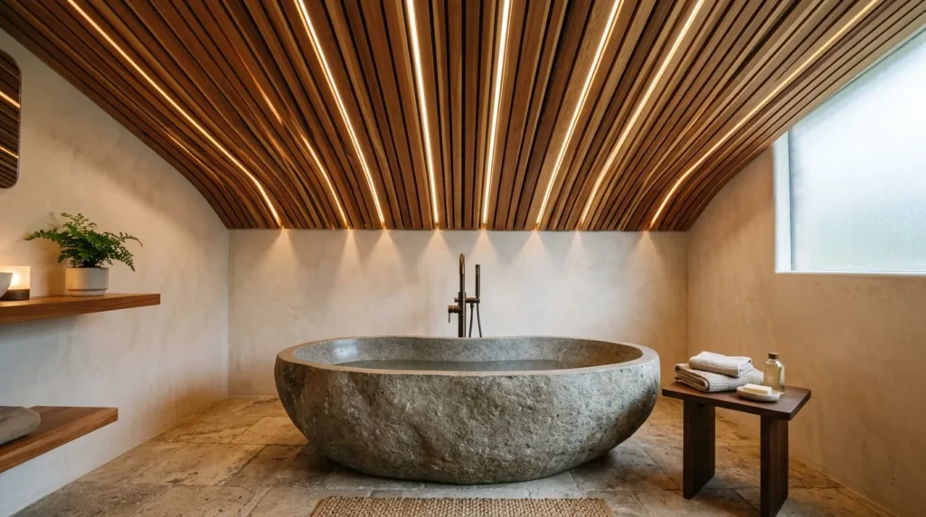 Warm Wood Ceiling