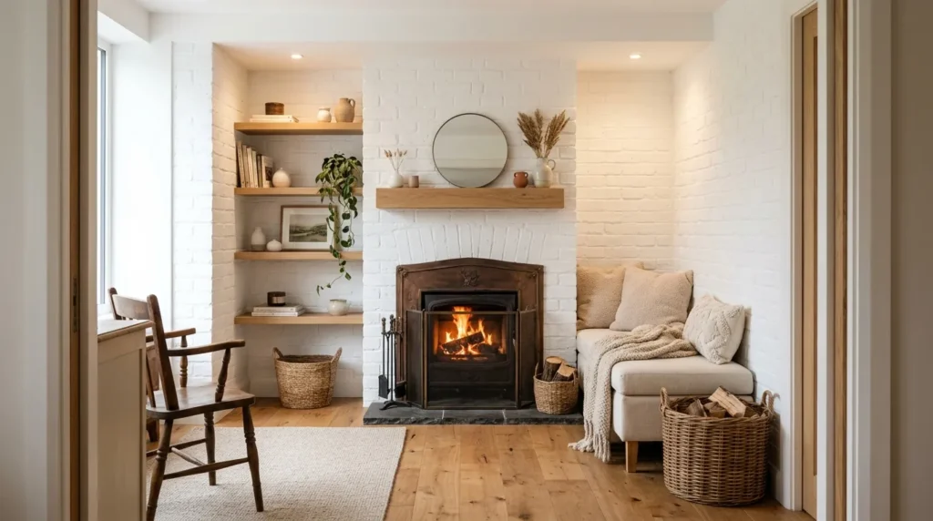 White Brick Alcove