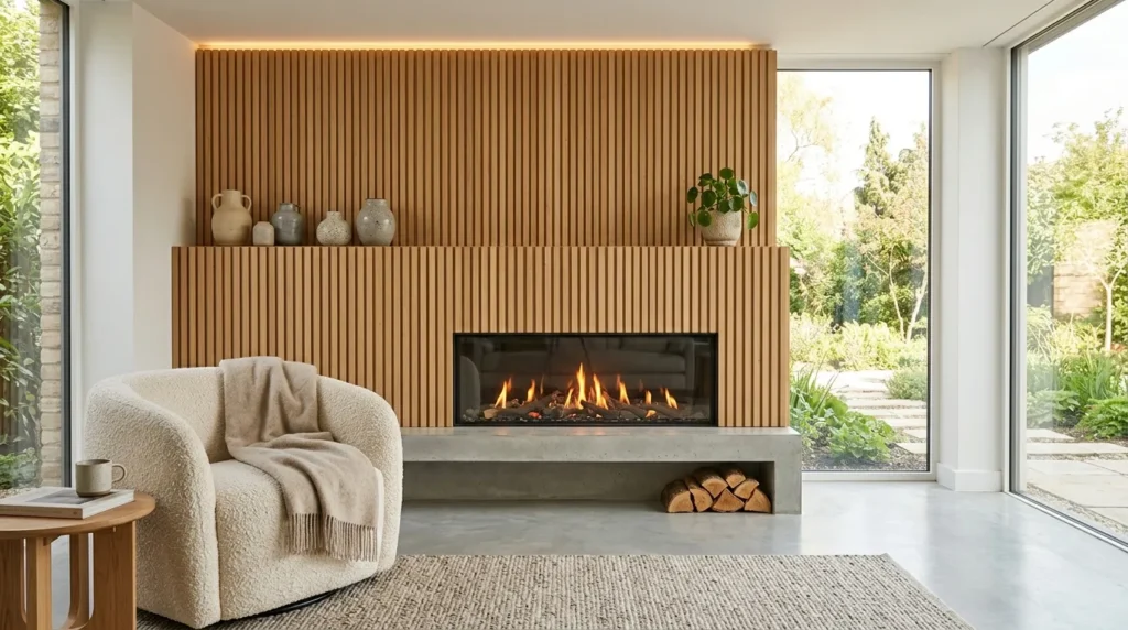 Wood Slat Wall