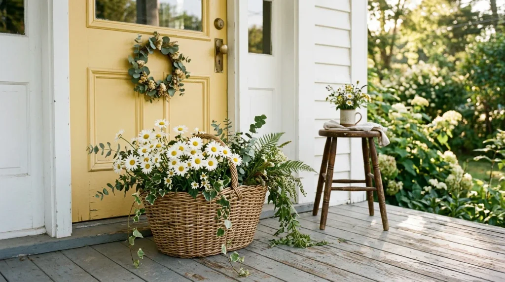 Woven Basket Planters