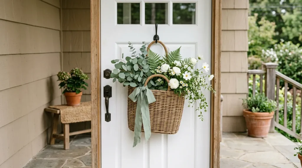 Woven Door Basket