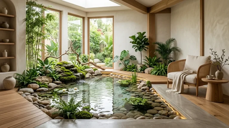 indoor pond ideas