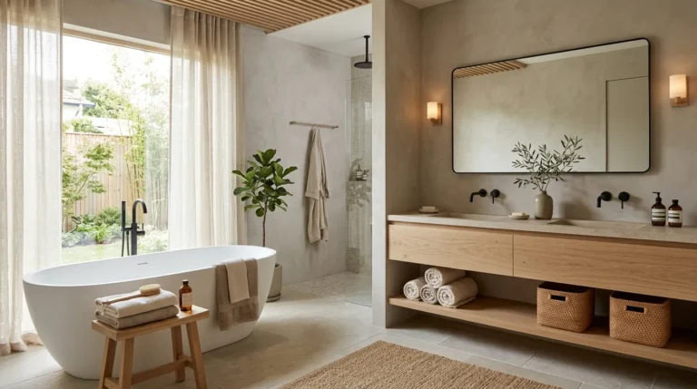 japandi bathroom design