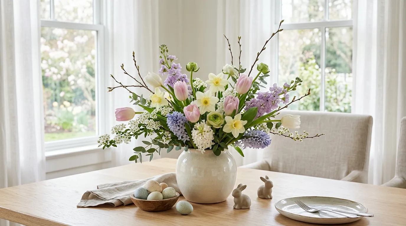 modern easter decor