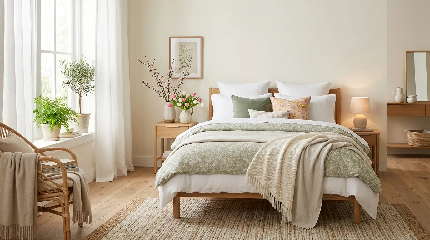 spring bedroom ideas