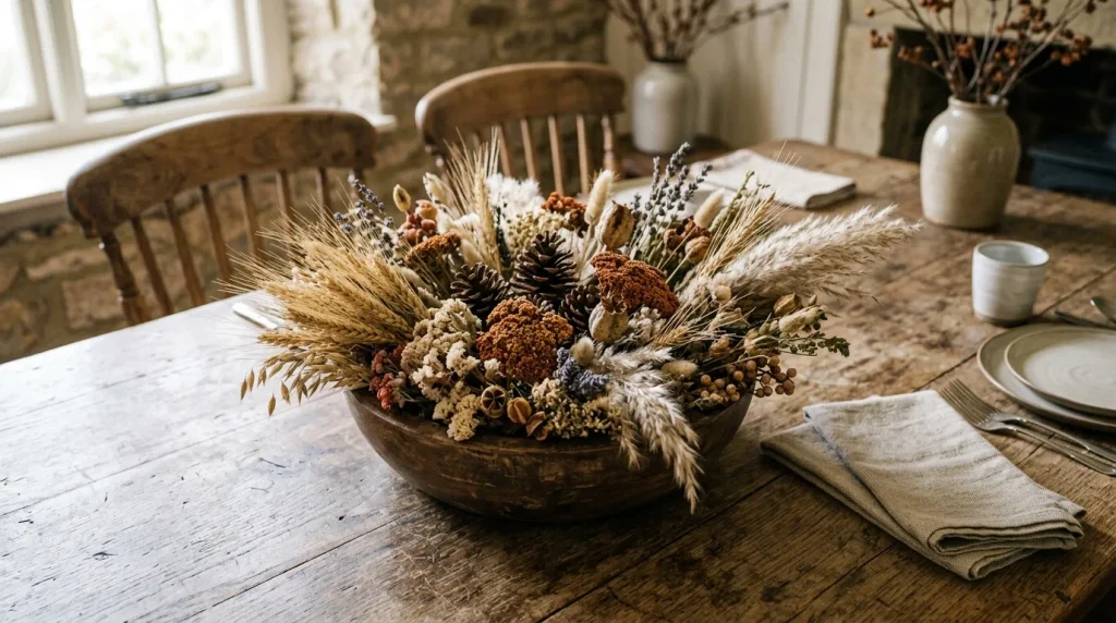 Dried Floral Centerpiece