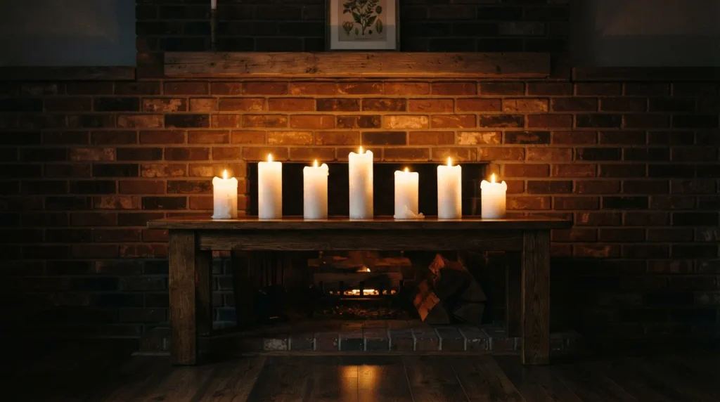 Candlelit Centerpiece Row