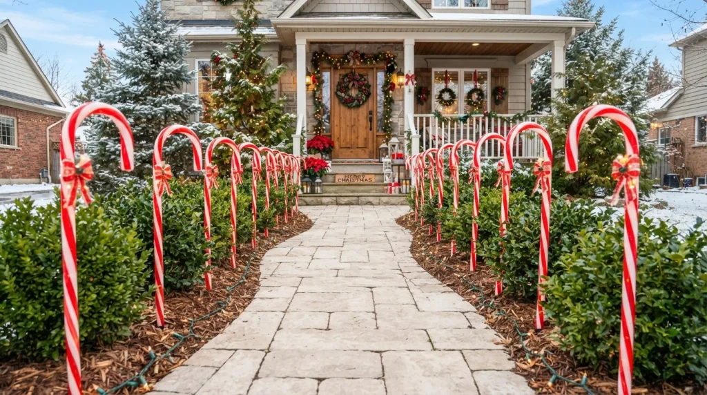Candy Cane Pathway