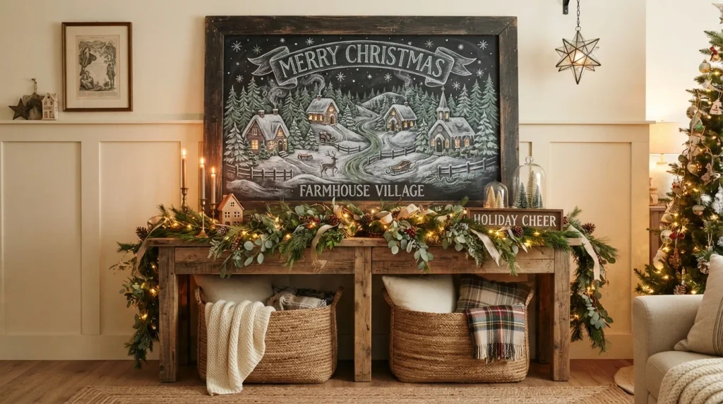 Rustic Christmas Village