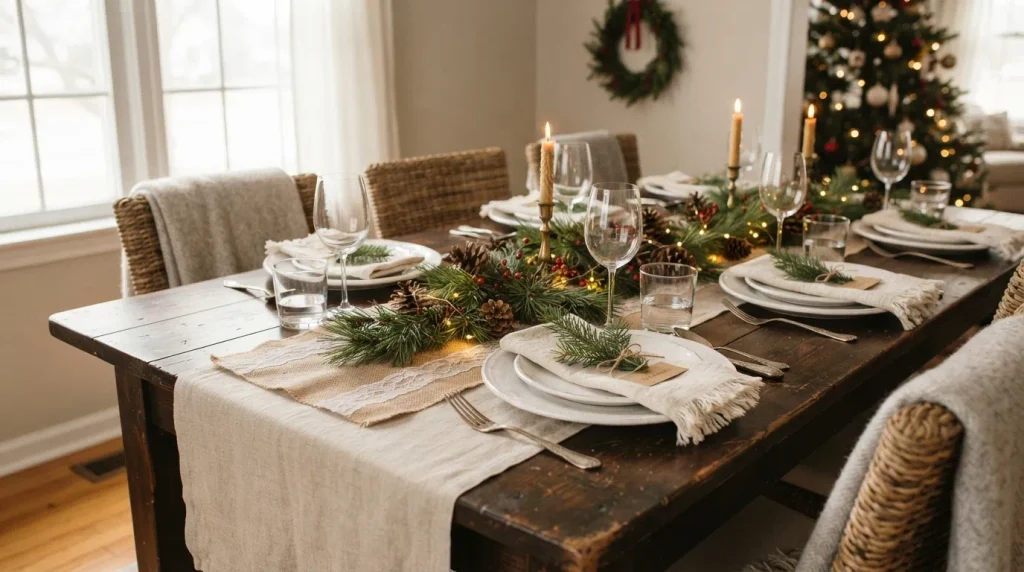 Evergreen Place Setting