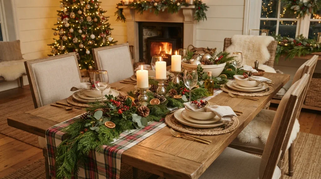 Plaid Table Runner