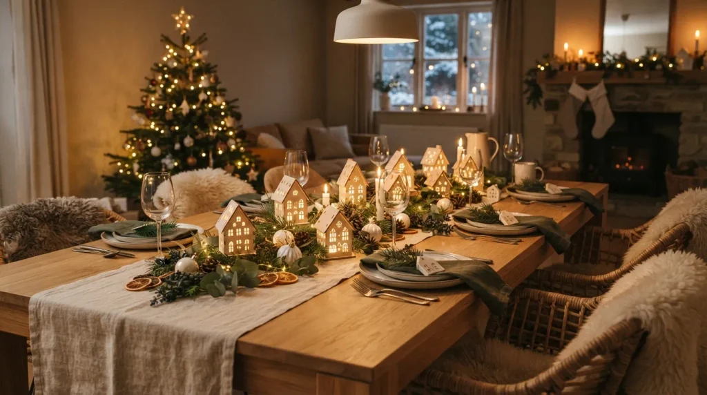 Wooden Candle Houses