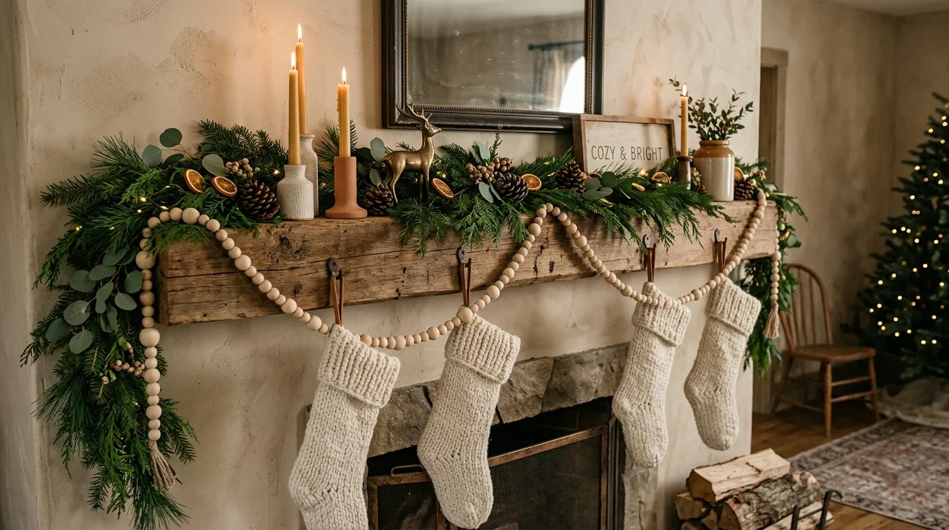 natural christmas decor