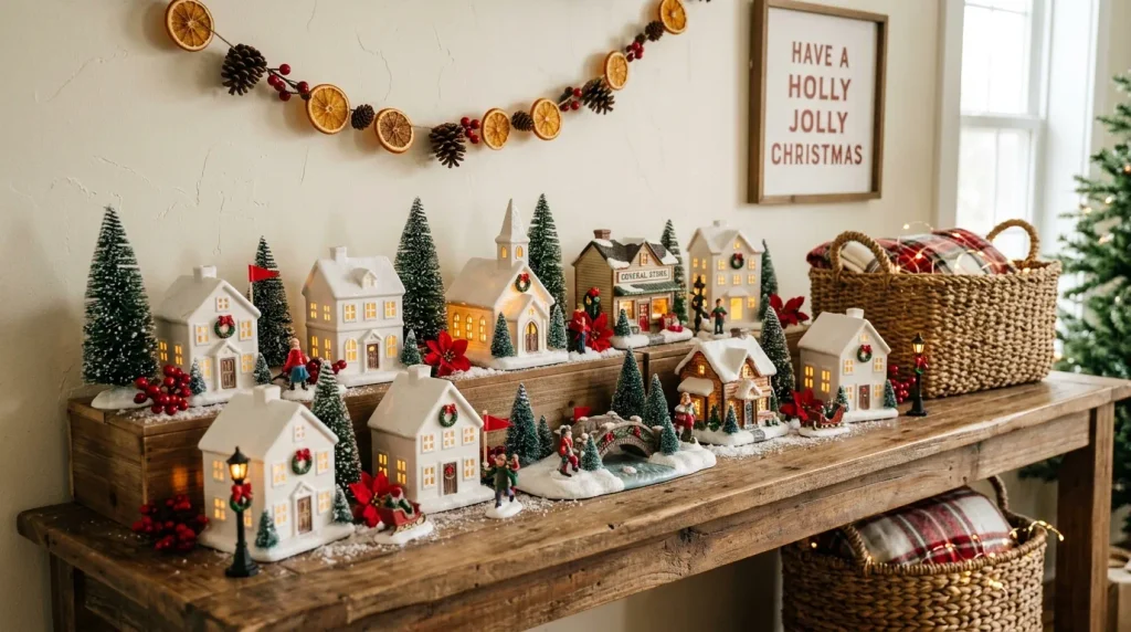 Cozy Tabletop Village