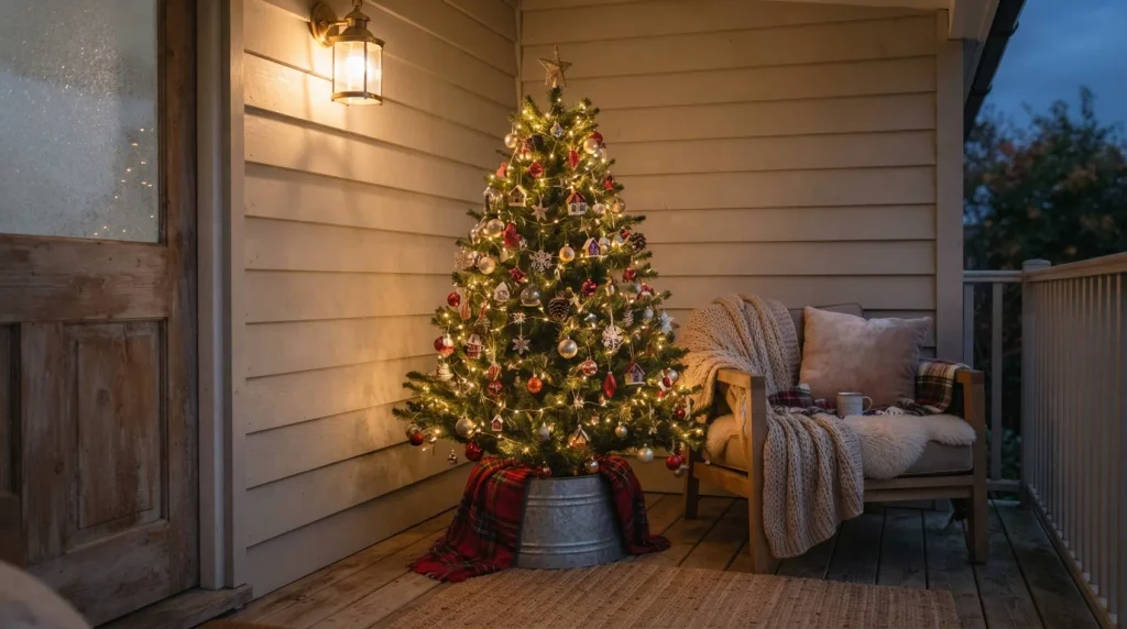 Mini Christmas Tree Corner