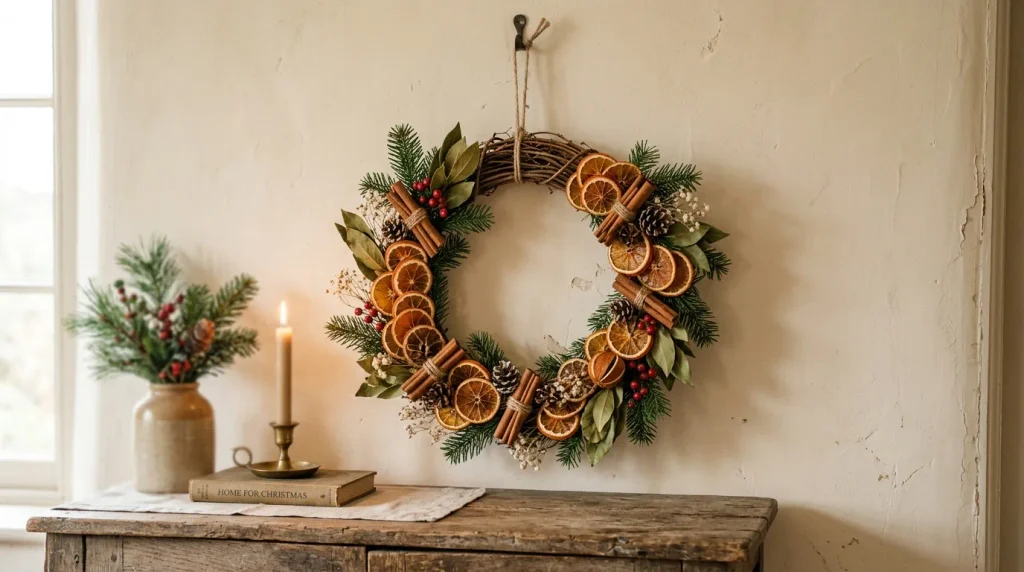 Dried Orange Wreath