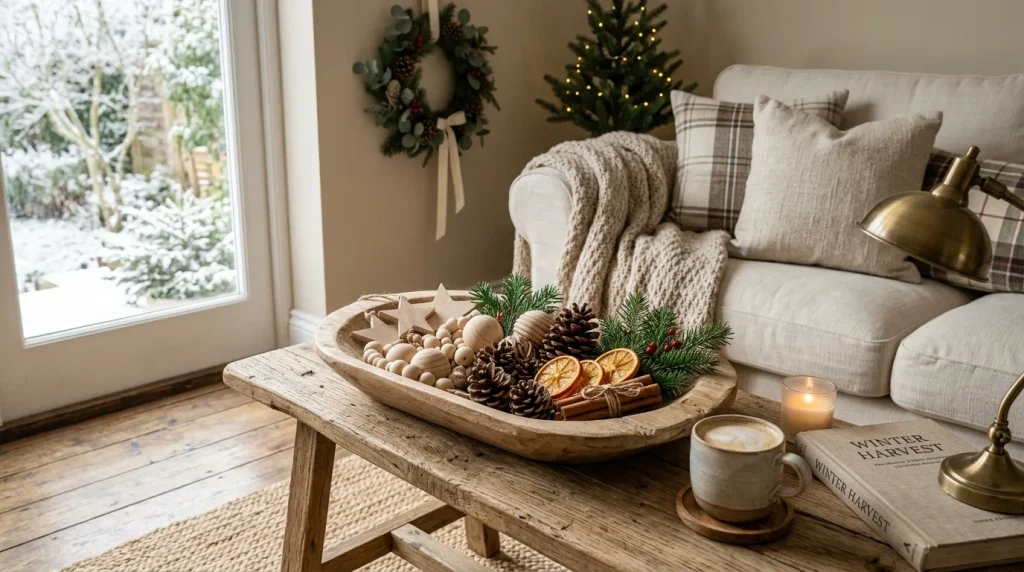Wooden Ornament Bowl