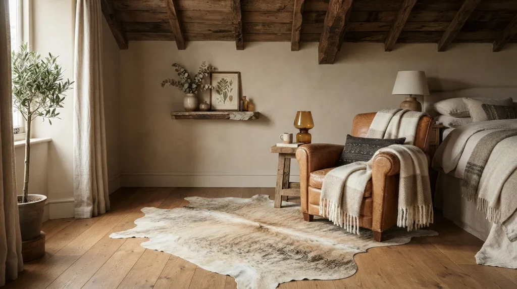 Cowhide Accent Rug