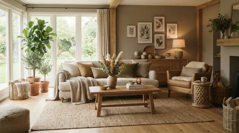 cozy earthy living room ideas