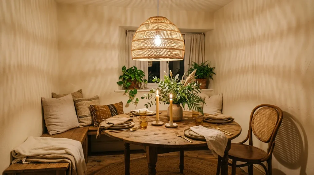Rattan Pendant Light