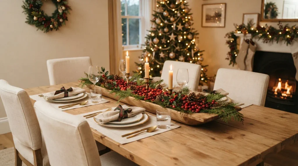 Cranberry Candle Tray