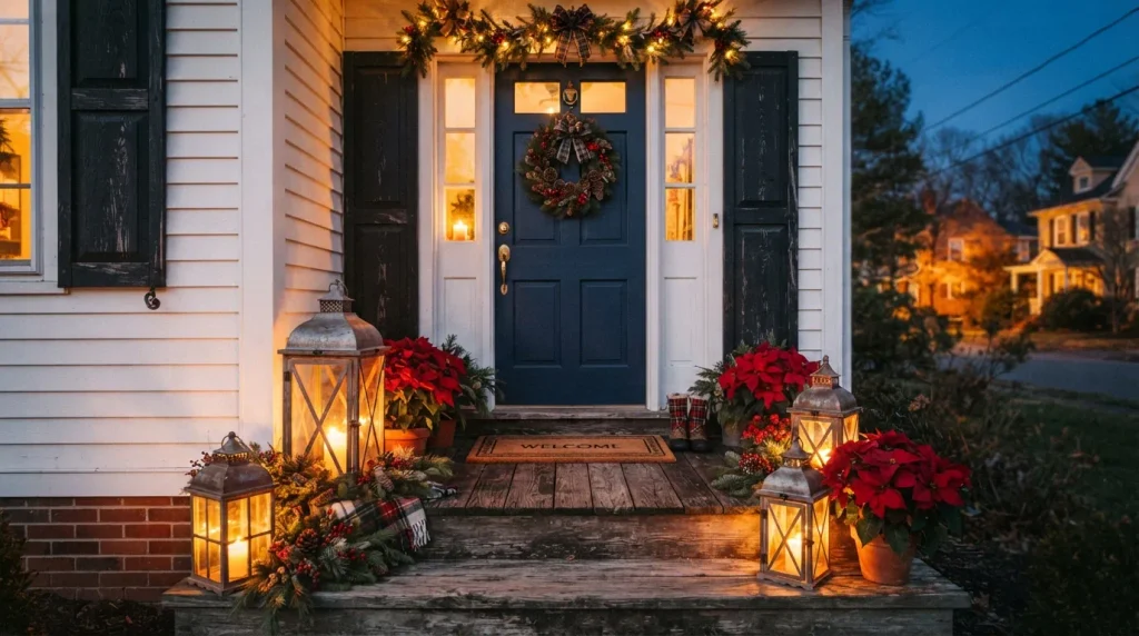 Lantern-Lit Entryway