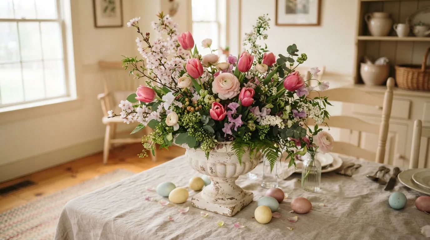 easter table centerpieces