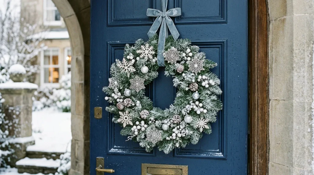 Snowflake Accent Wreath