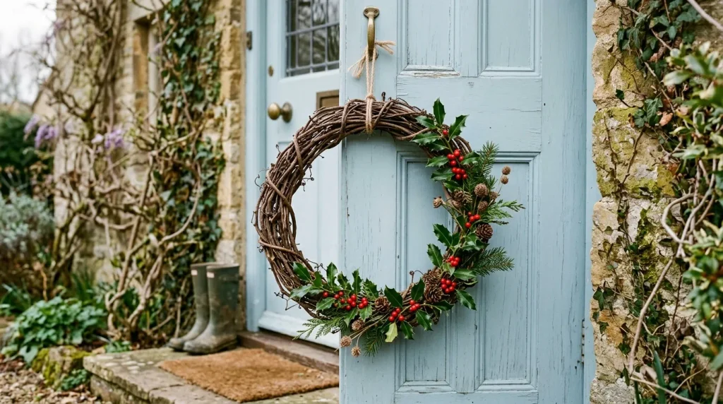 Front Door Grapevine Wreath