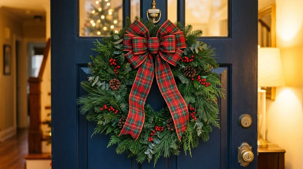 Ribbon Bow Wreath
