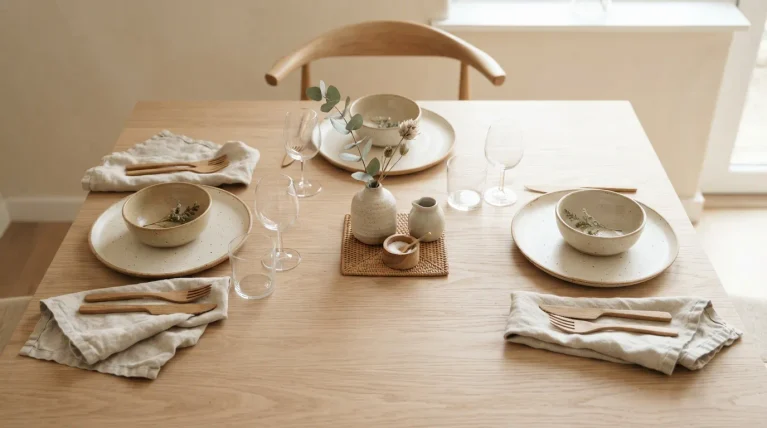 japandi dining room ideas