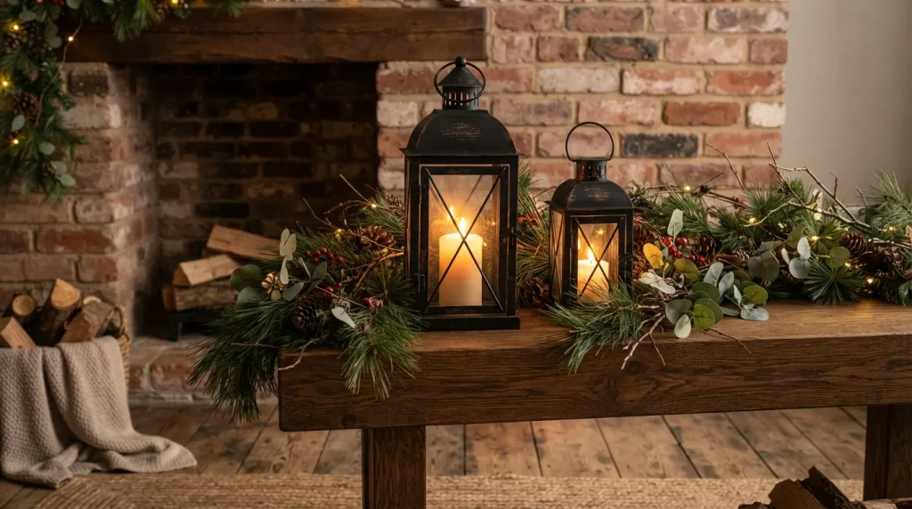 Farmhouse Lantern Accents