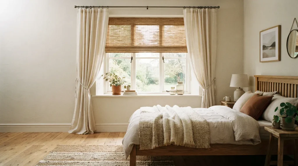 Layered Window Treatments