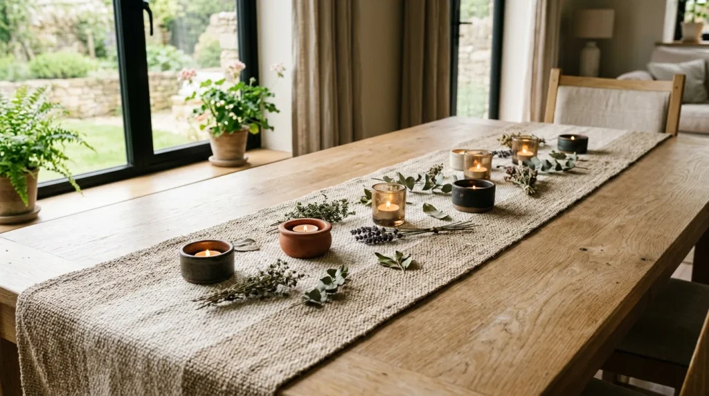 Natural Table Runner