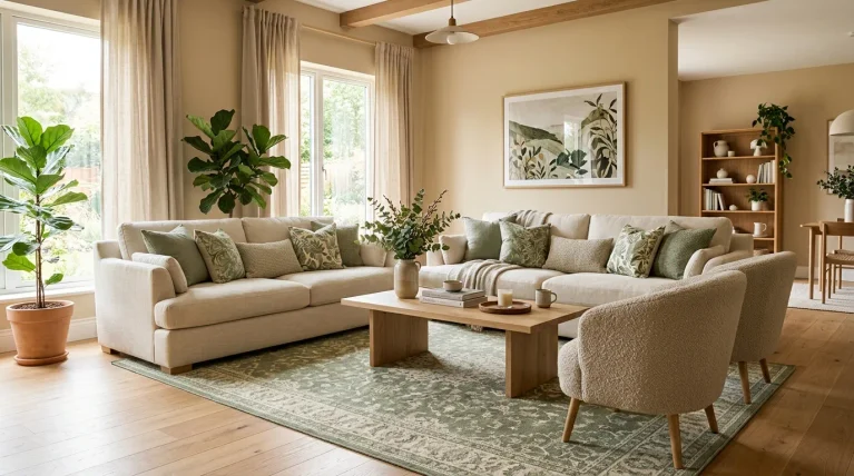 sage green living room ideas
