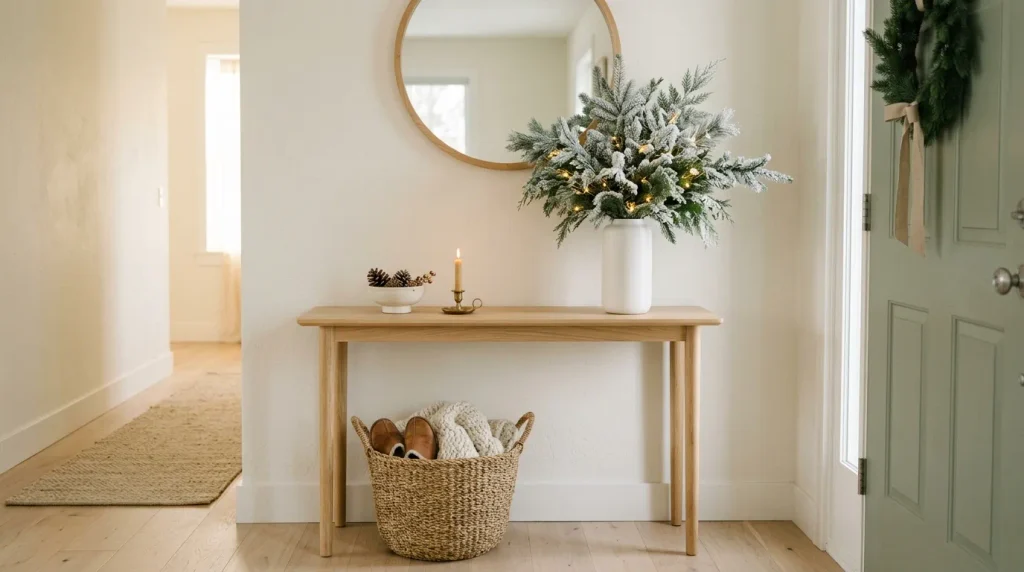Flocked Branch Display
