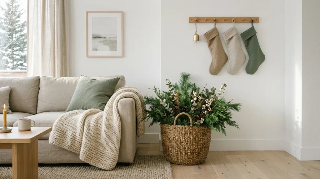 Woven Basket Display