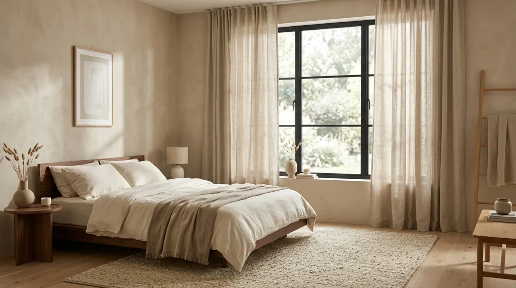 Earthy Window Treatments