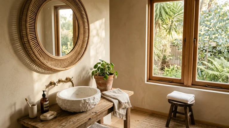 boho style bathroom ideas
