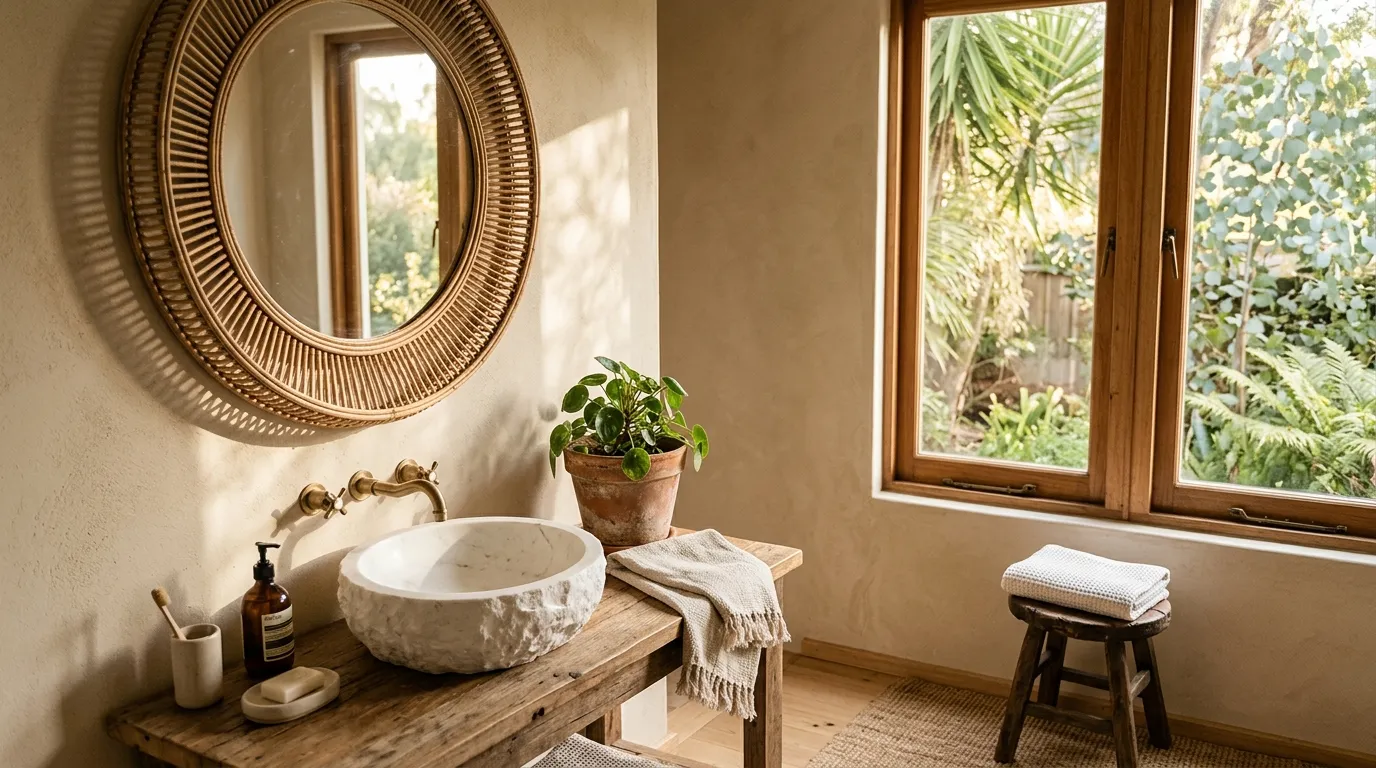 boho style bathroom ideas