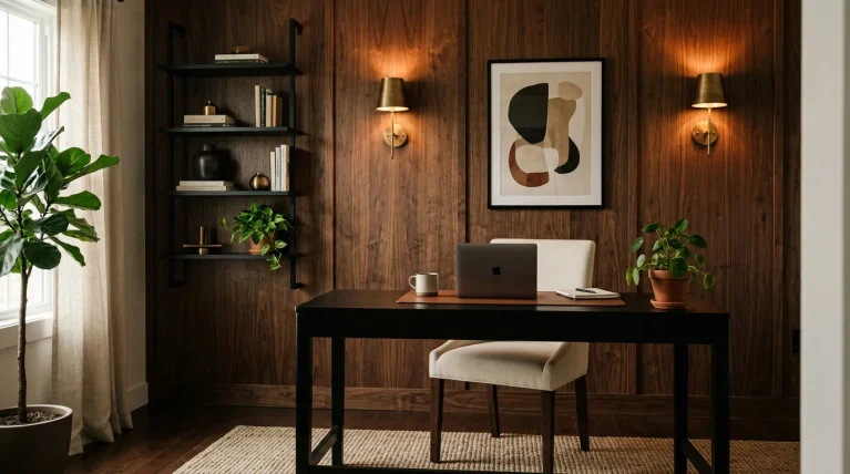 moody home office ideas