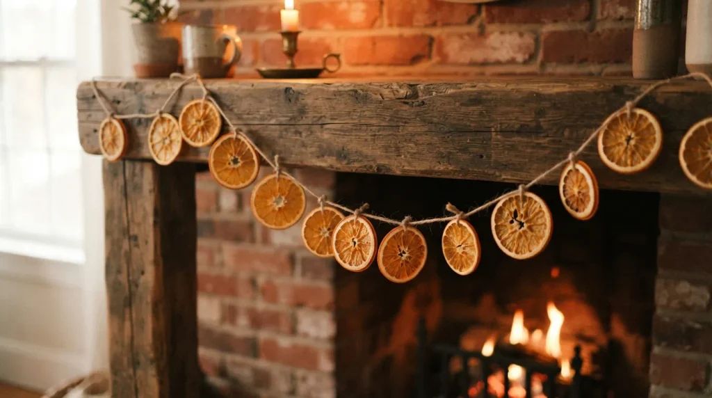 Dried Orange Slice Garland
